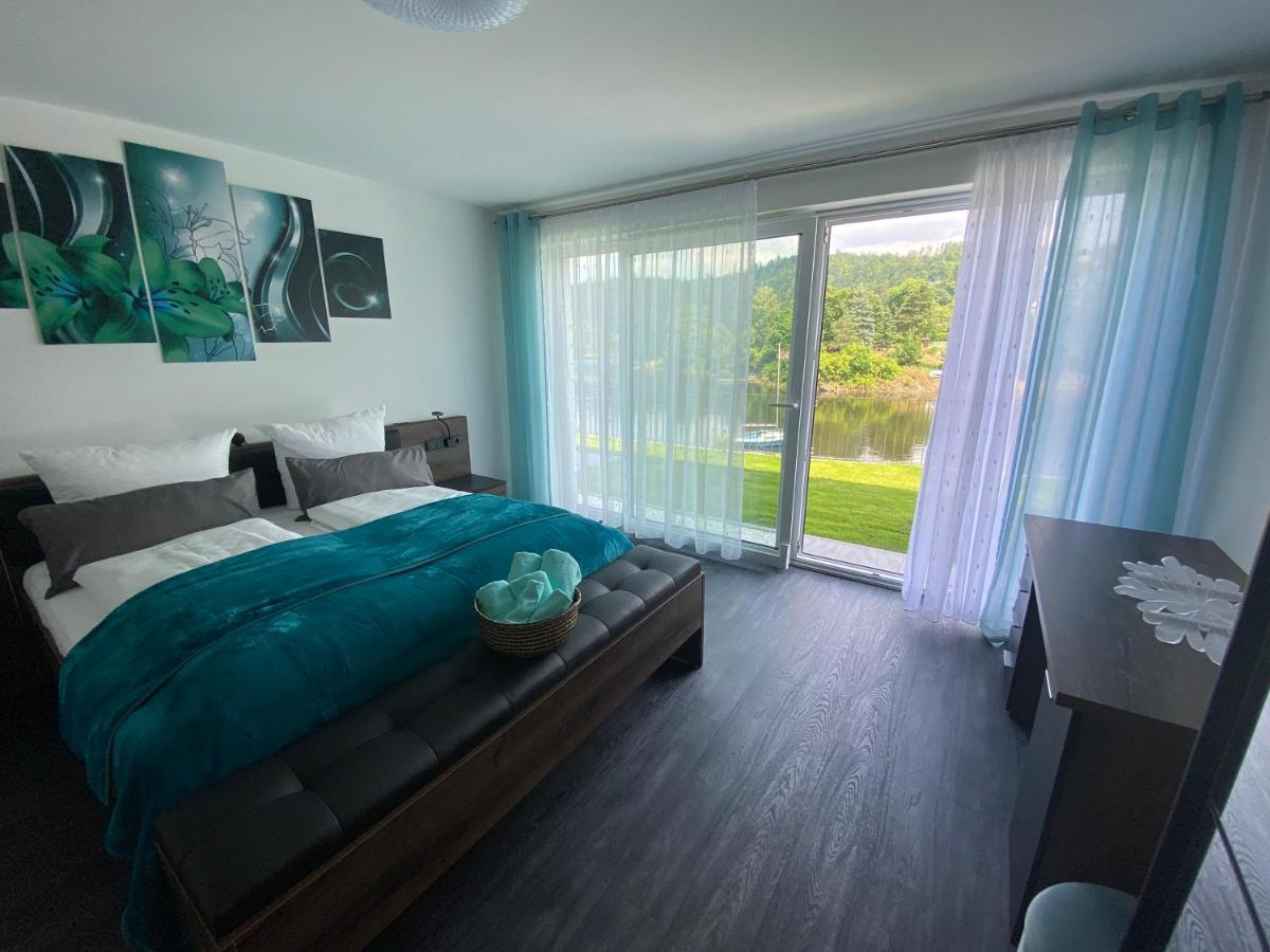 Apartments Saaldorf-Ferienhaus Mit 6 Apartments 45Qm-120Qm Direkt Am Thueringer Meer-Bleilochtalsperre Bad Lobenstein Eksteriør bilde