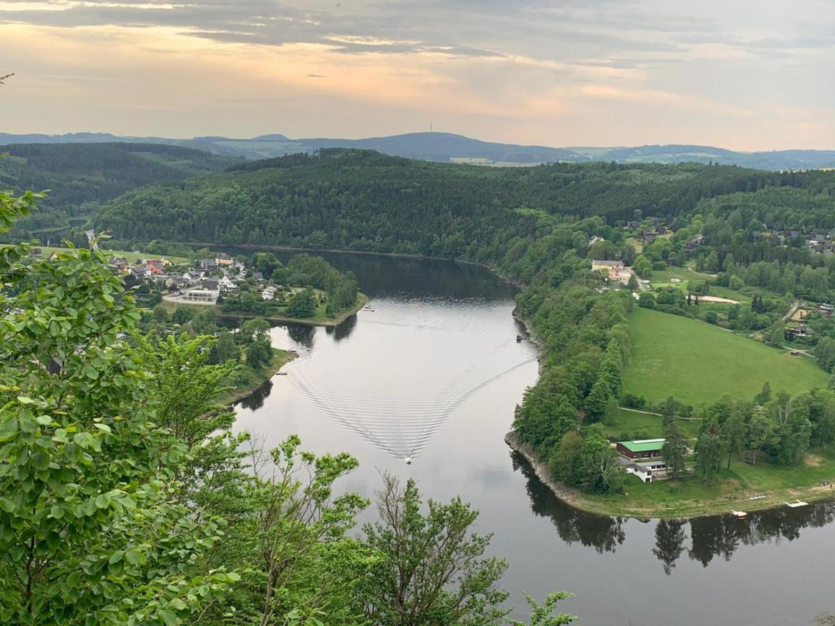 Apartments Saaldorf-Ferienhaus Mit 6 Apartments 45Qm-120Qm Direkt Am Thueringer Meer-Bleilochtalsperre Bad Lobenstein Eksteriør bilde