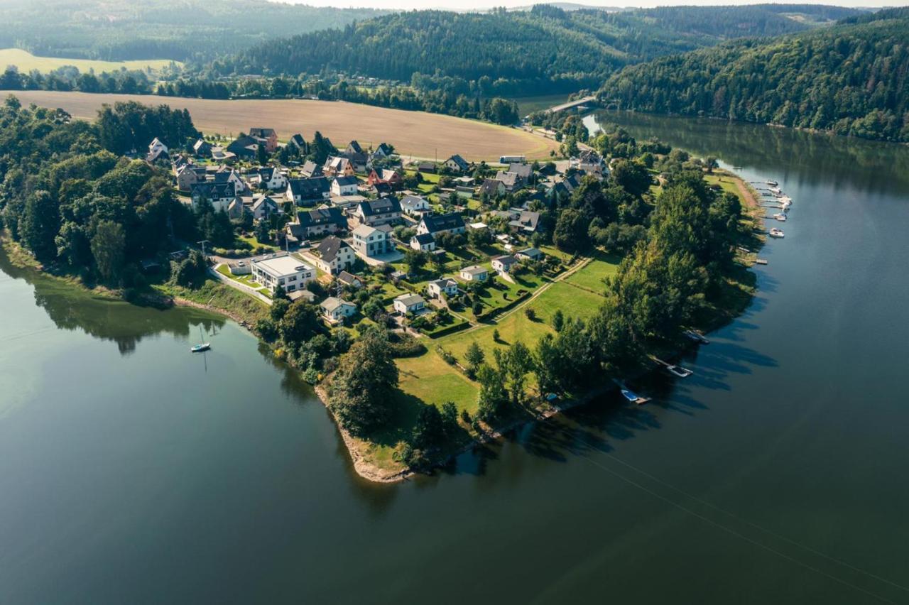 Apartments Saaldorf-Ferienhaus Mit 6 Apartments 45Qm-120Qm Direkt Am Thueringer Meer-Bleilochtalsperre Bad Lobenstein Eksteriør bilde